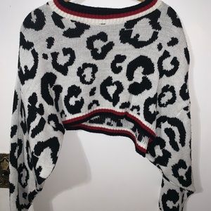 Cropped sweater